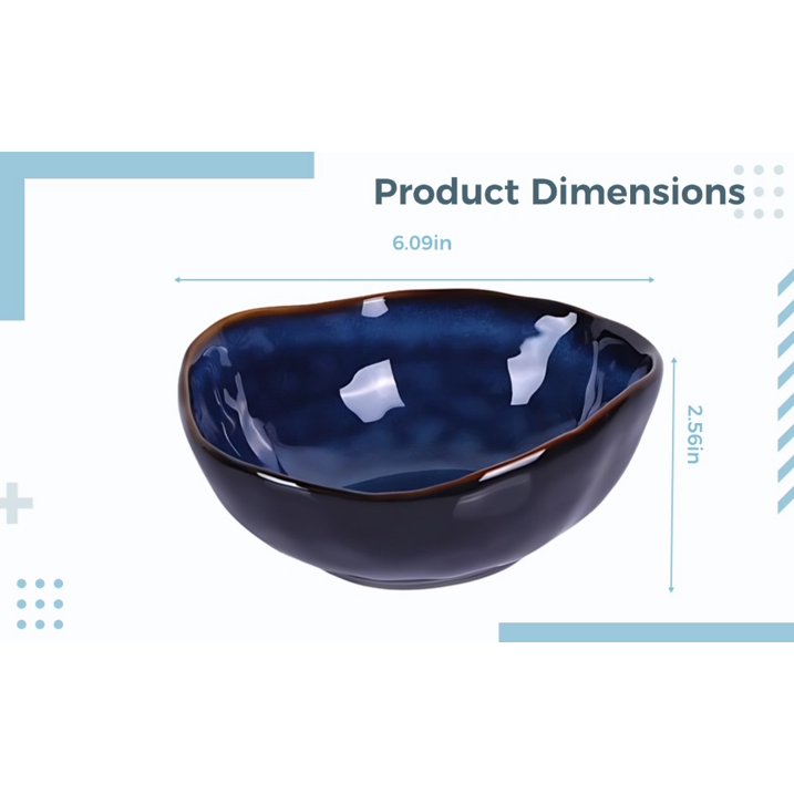 6-Inch Handcrafted Salad Bowl