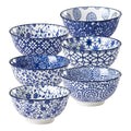 Contemporary Ceramic Soup Bowls – 6-Piece Set, 18 oz