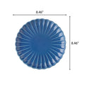 Stoneware Salad Plate – Blue