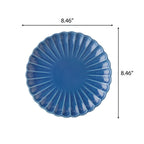 Stoneware Salad Plate – Blue