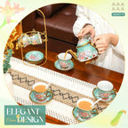 Porcelain Tea Set for Adults – 20 Piece Set