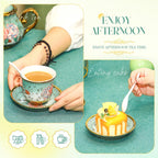 Porcelain Tea Set for Adults – 20 Piece Set