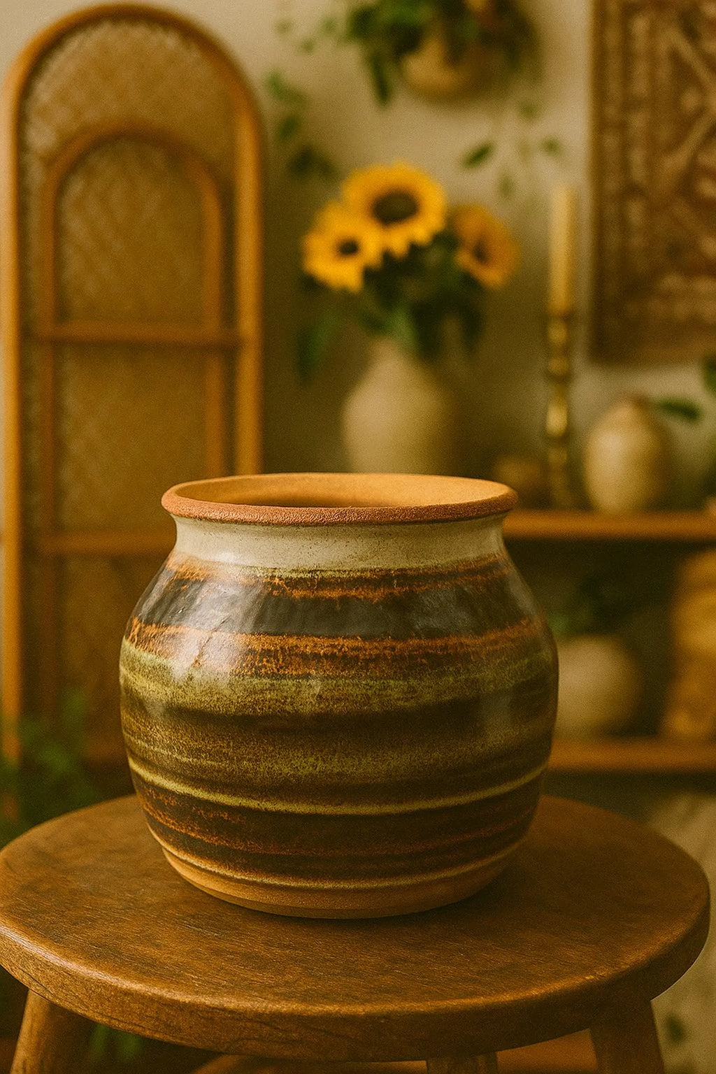 Signed Studio Pottery Vase