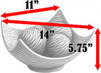 Decorative Scoop Bowl Centerpiece Set – 5 Piece