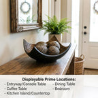 Decorative Scoop Bowl Centerpiece Set – 5 Piece