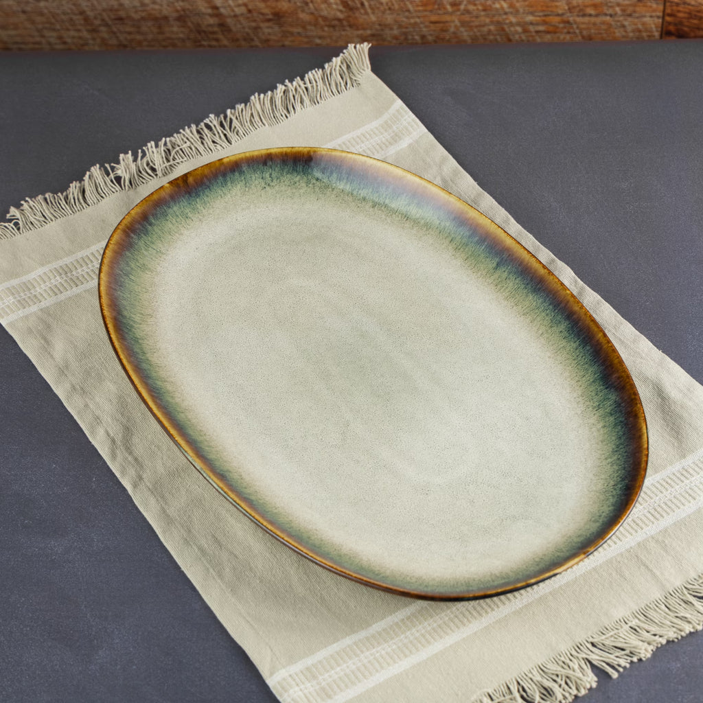 Wildstead Ceramic Oval Serve Platter