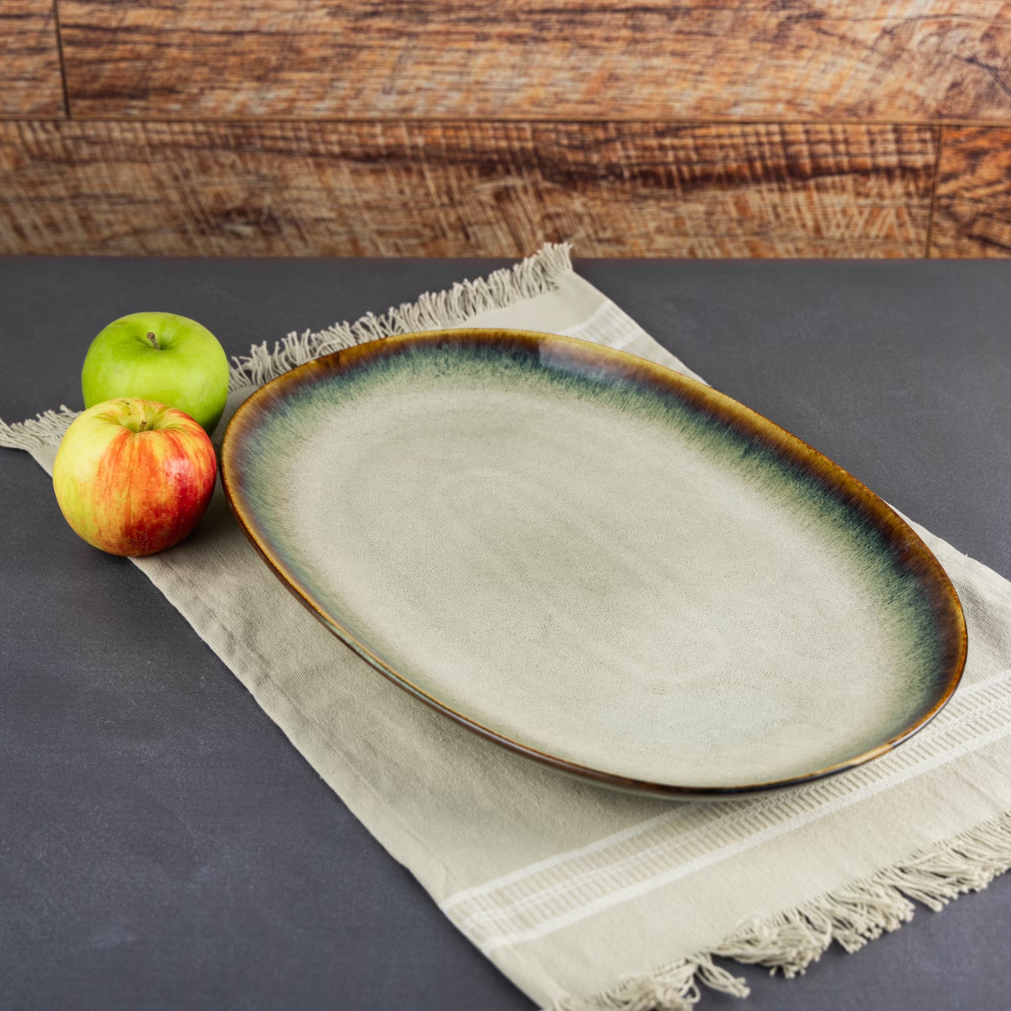 Wildstead Ceramic Oval Serve Platter
