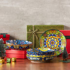 Ceramic Pasta Bowls Set of 6 – 42 oz